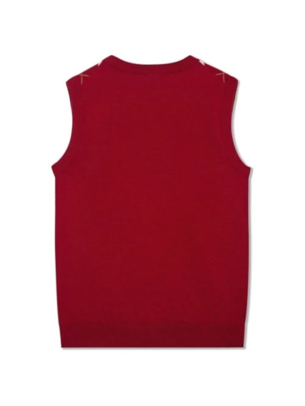 BOBOYOYO Argyle Sweater Vest 100% Cotton V-Neck Vest Kids